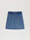 Palm Angels Rib Mini Skirt