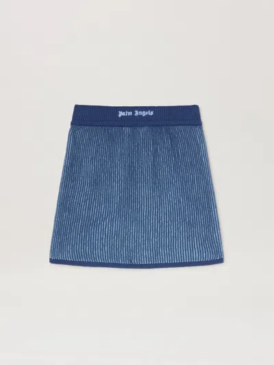 Palm Angels Rib Mini Skirt