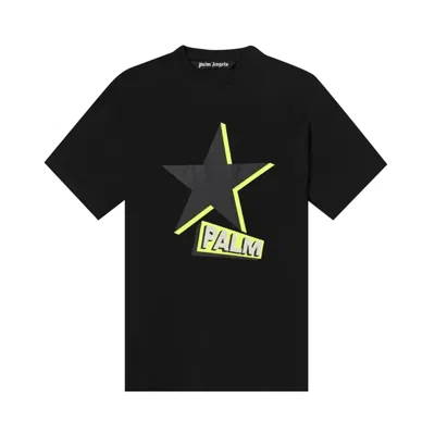 Pre-owned Palm Angels Rockstar Tee 'black' | Men's Size Xl