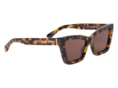 Pre-owned Palm Angels Roseville Sunglasses In Havana Brown Roseville Havana (peri091f24pla0016064)