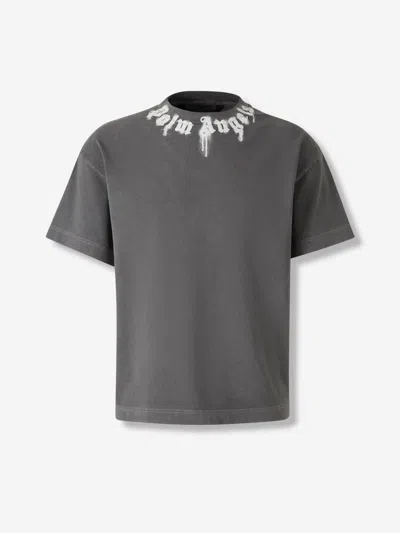PALM ANGELS PALM ANGELS ROUND NECK T-SHIRT