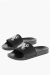 Palm Angels Black Logo Slides