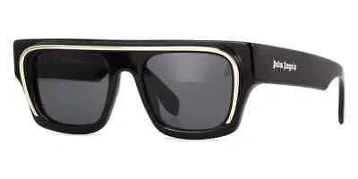 Pre-owned Palm Angels Salton Peri061s24pla0011007 Black In Gray