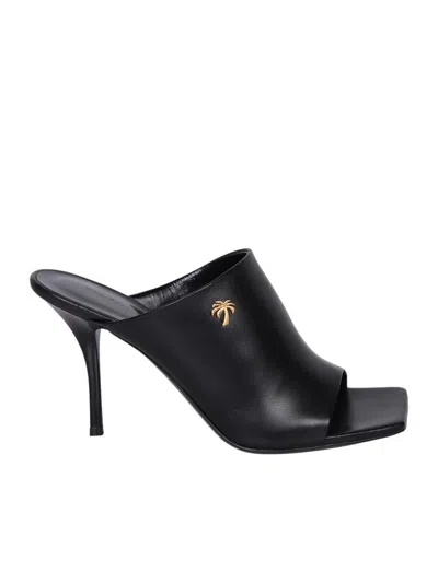 Palm Angels Sandals In Black
