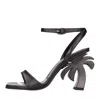 Palm Angels Sandals Black In Nero Neri E Grigi