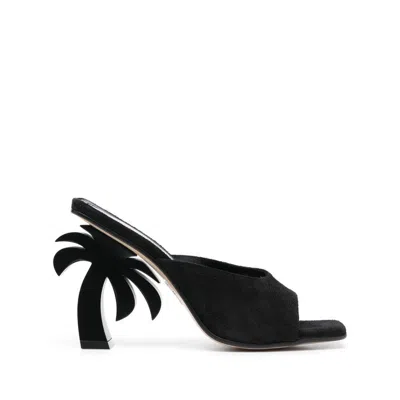 Palm Angels Sandals In Blacknoc