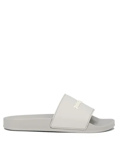 Palm Angels Sandals In Gray