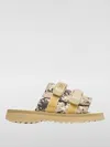 Palm Angels X Suicoke Moto-p Touch-strap Slides In Beige