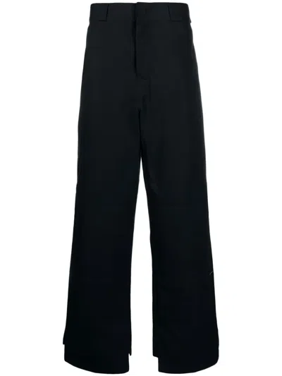 Palm Angels Reversed Waistband Chino Pants In Black
