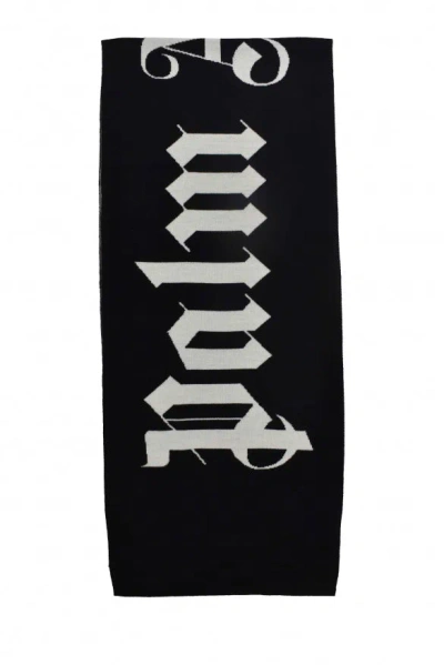 Palm Angels Scarf In Black