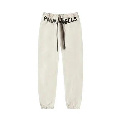 Pre-owned Palm Angels Seasonal Logo Vint Sweatpants 'white Black' | Multi-color | Men's Size S