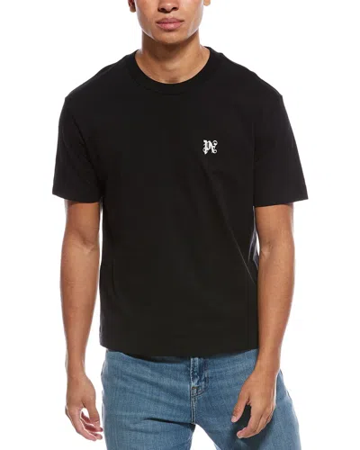 Palm Angels Set Of 3 Monogram T-shirt In Black