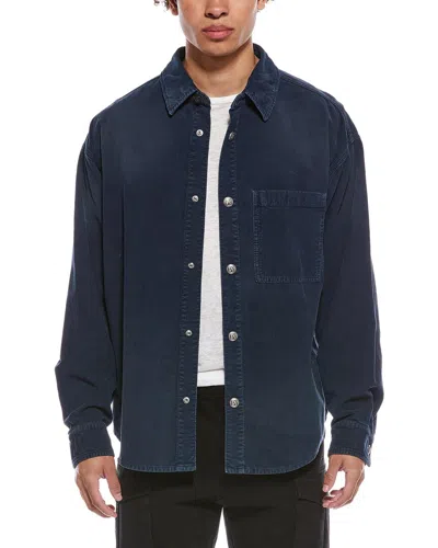Palm Angels Shirt In Blue