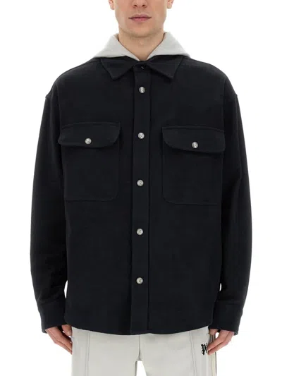 Palm Angels Shirt-jacket With Monogram