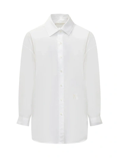 PALM ANGELS PALM ANGELS SHIRT WITH MONOGRAM PA