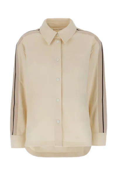 Palm Angels Shirts In Brown