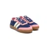 Palm Angels Stripe-detail Sneakers In Multi