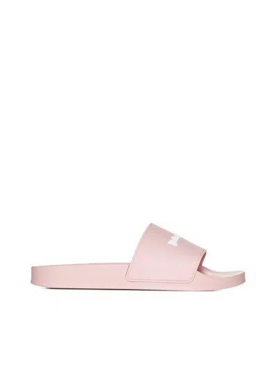 Palm Angels Shoes In Pink White