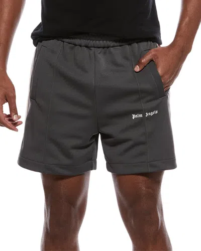 Palm Angels Short In Gray