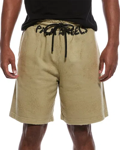 Palm Angels Short In Green