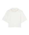 Palm Angels Short Sleeve T-shirt In White