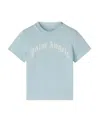 Palm Angels Short-sleeved T-shirt In Blue