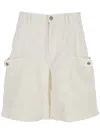 Palm Angels Shorts In Neutral