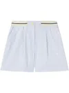 Palm Angels Palms Boxer Shorts In Blue