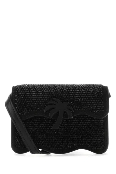 Palm Angels Shoulder Bags In Black