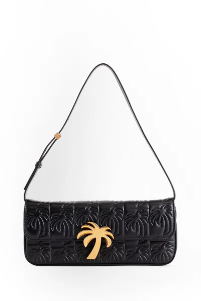 Palm Angels Shoulder Bags In Black