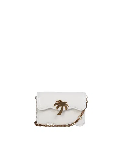 Palm Angels Shoulder Bags In White