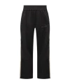 Palm Angels Side-stripe Track Pants In Black