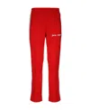 Palm Angels Side Stripe Track Pants In Red
