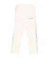 Palm Angels Side-stripe Track Pants In White