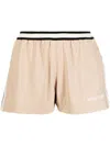 Palm Angels Joggingshorts Mit Streifen In Neutrals