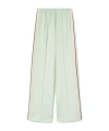 Palm Angels Side-stripe Track Pants In White