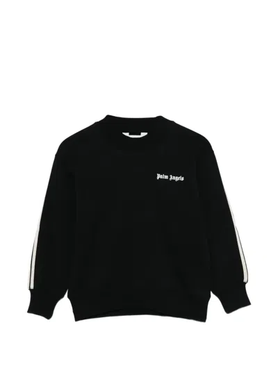 Palm Angels Kids' Side-stripe Sweatshirt In Multi