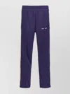 Palm Angels Logo-print Side-stripe Track Pants In Blue