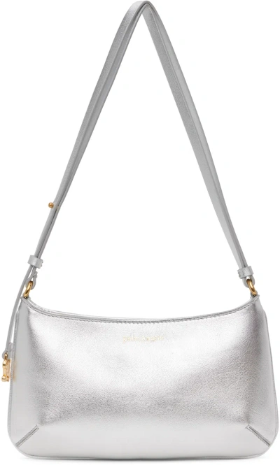 Palm Angels Silver Giorgina Bag In Silver Gold
