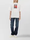 Palm Angels Ski Club Graphic Print Crew Neck T-shirt