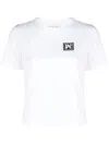 Palm Angels Logo Print Cotton T-shirt