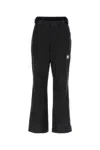 Palm Angels Aftersport Side-stripe Track Pants In Blackwhite