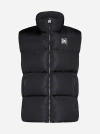 PALM ANGELS SKI QUILTED NYLON DOWN VEST