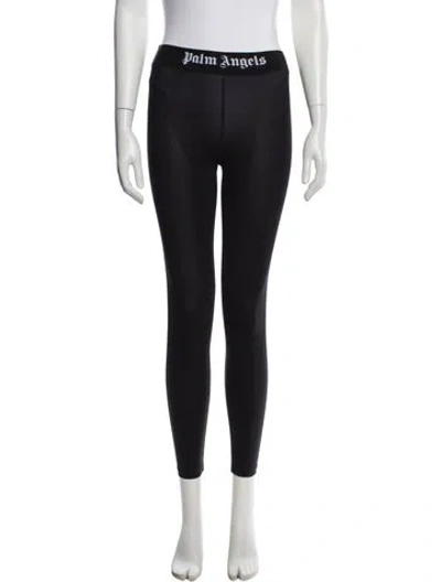 Pre-owned Palm Angels Skinny Leg Pants In Black