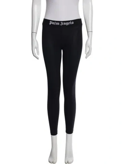 Pre-owned Palm Angels Skinny Leg Pants In Black