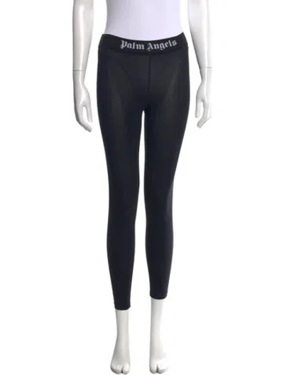 Pre-owned Palm Angels Skinny Leg Pants In Black