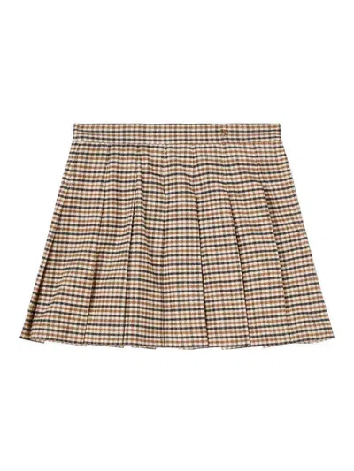 Palm Angels Skirt In Beige