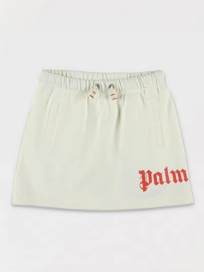PALM ANGELS SKIRT PALM ANGELS KIDS COLOR WHITE,G79721001