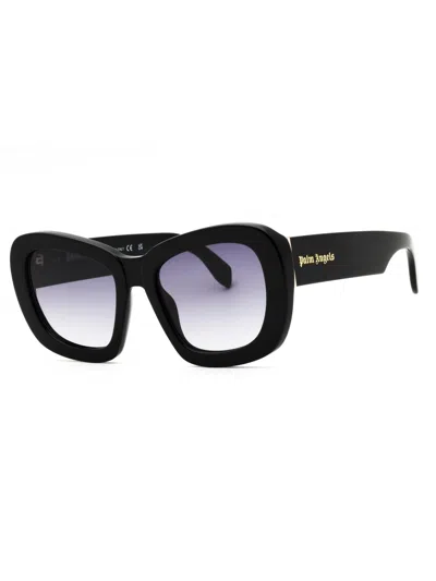Palm Angels Sleek Cat Eye Sunglasses In Black