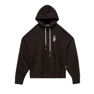 Pre-owned Palm Angels Small Pirate Bear Hoodie 'black'